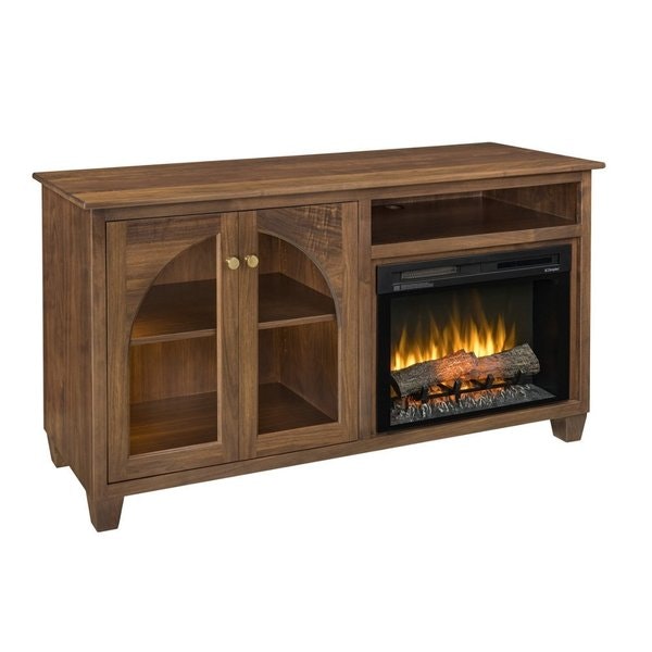 Amish Aura Fireplace TV Stand