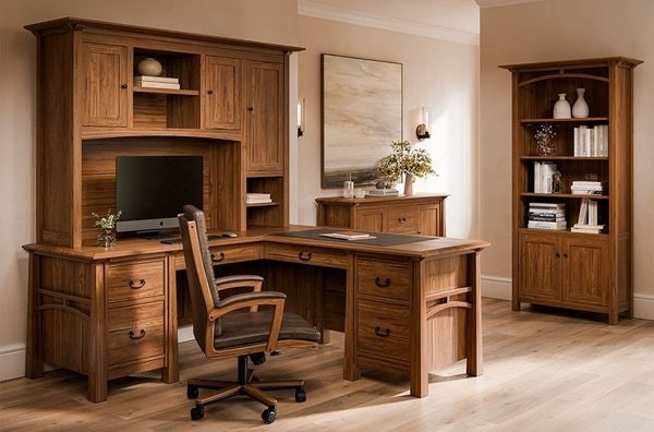 Amish Vivid Office 4-Piece Set