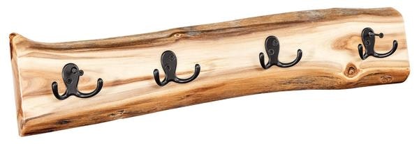 Amish Handcrafted Rustic Wood Wall Mounted Coat Rack - Choose Size