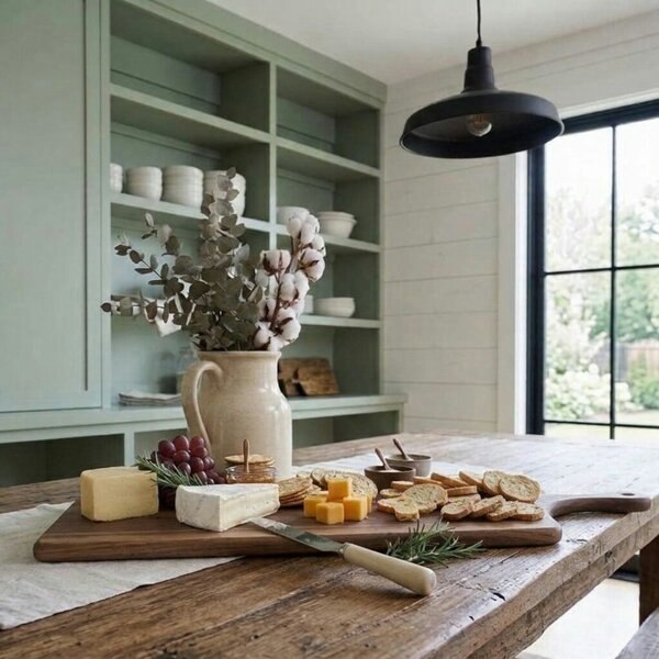 Amish Handcrafted Walnut Large Live Edge Serving & Cutting Board In-Stock