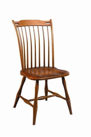 Amish Thumb Back Windsor Dining Chair