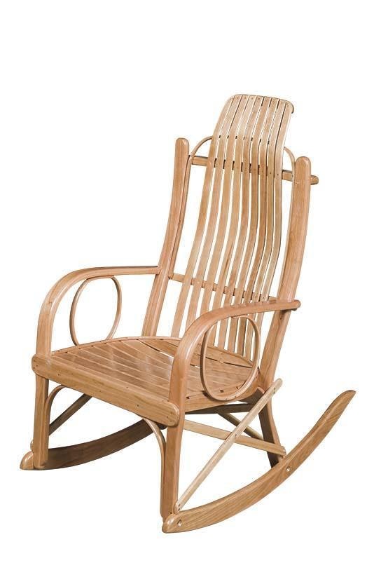 Citra Round Arm Rocker from DutchCrafters Amish Furniture