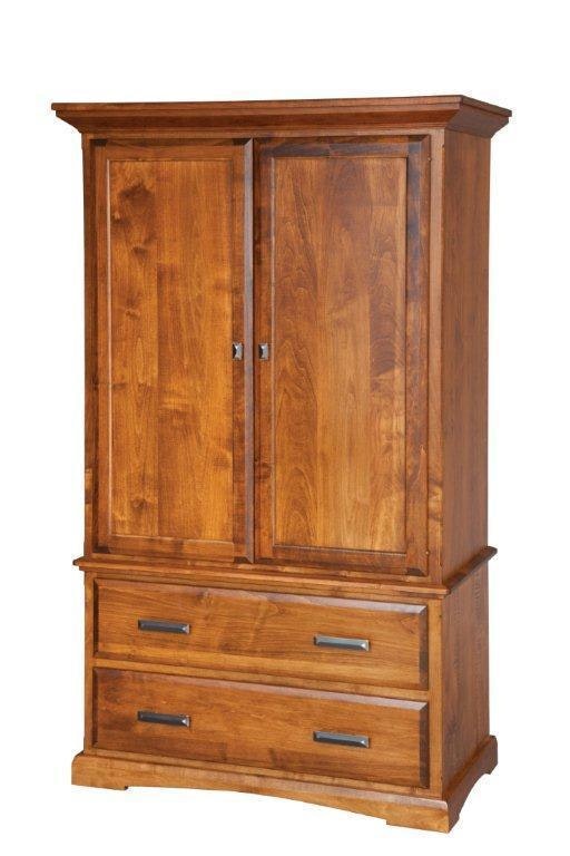 Wood Armoire Wardrobe From DutchCrafters Amish Furniture