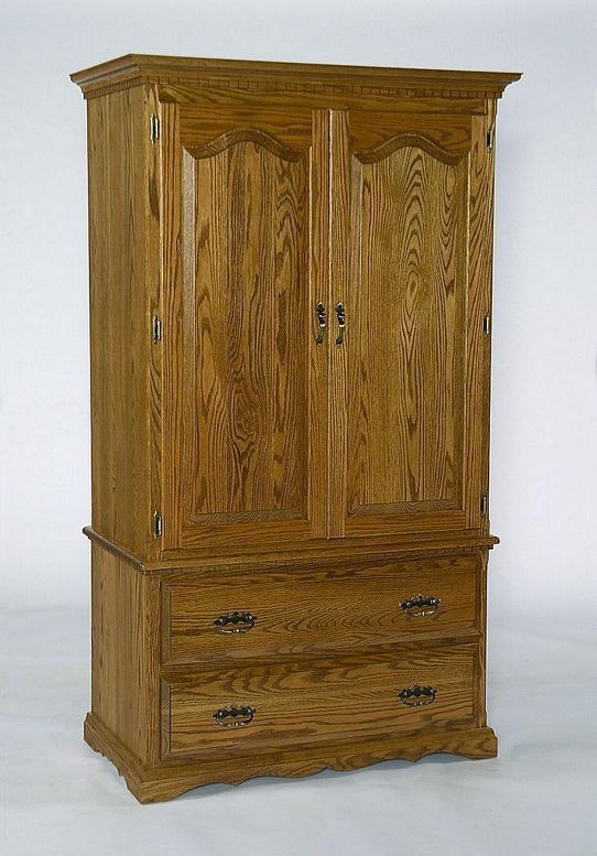 Wood Armoire Wardrobe From DutchCrafters Amish Furniture