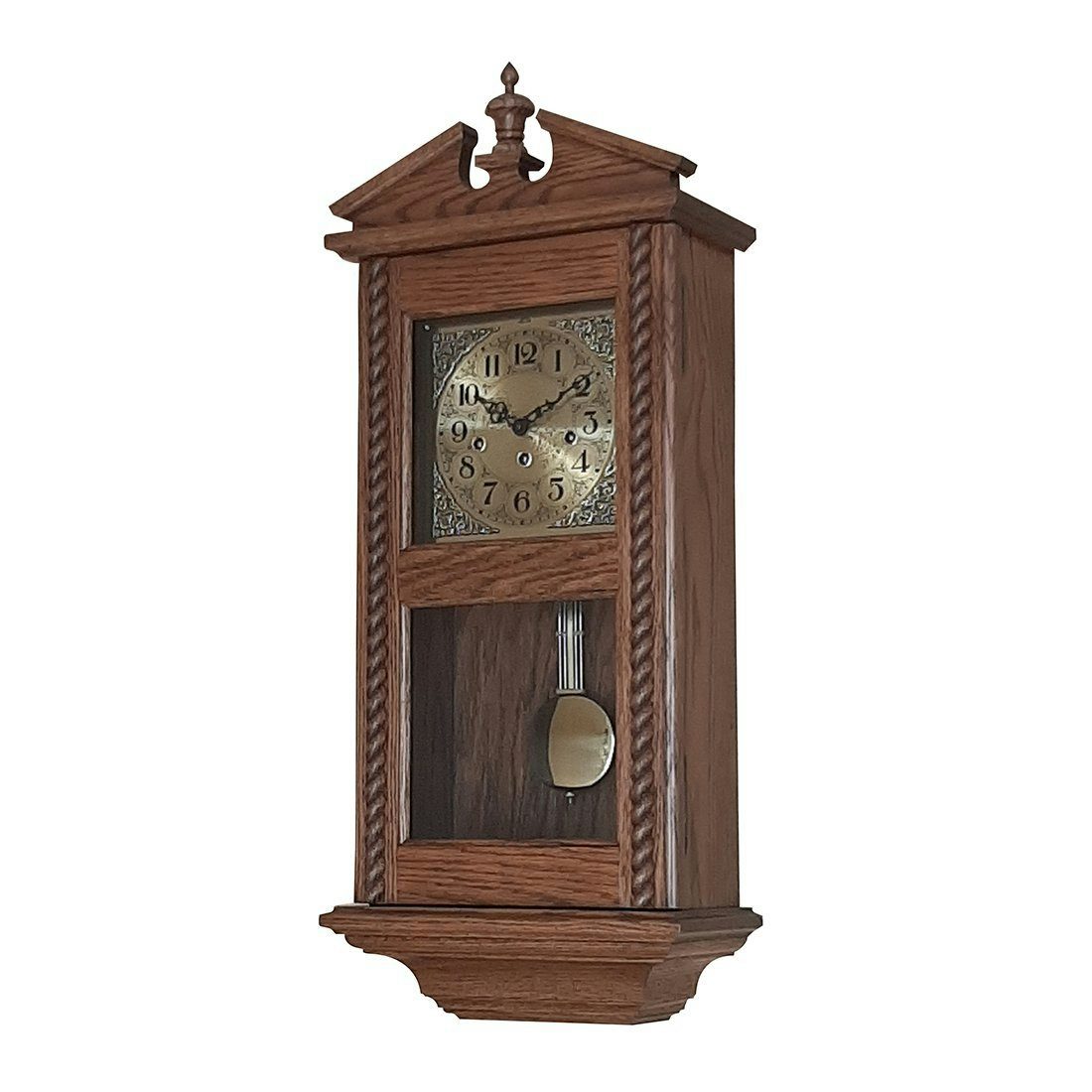 Amish Chiming Wall Clock From Dutchcrafters Amish Furniture Store 9601