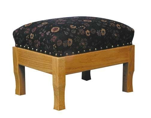 Rangeley Footstool From DutchCrafters Amish Furniture