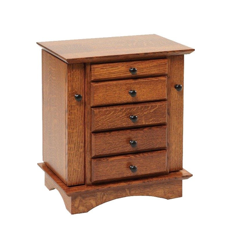 Shaker Dresser Top Jewelry Box from DutchCrafters Amish Furniture