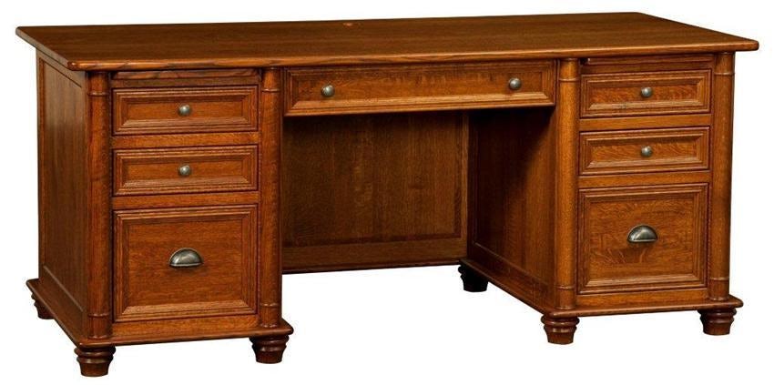 Savile Executive Desk from DutchCrafters Amish Furniture