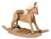 Amish-Made Wooden Rocking Horse