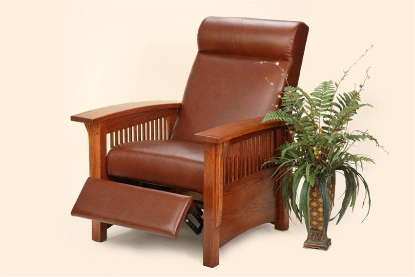 American Mission Recliner By Dutchcrafters Amish Furniture