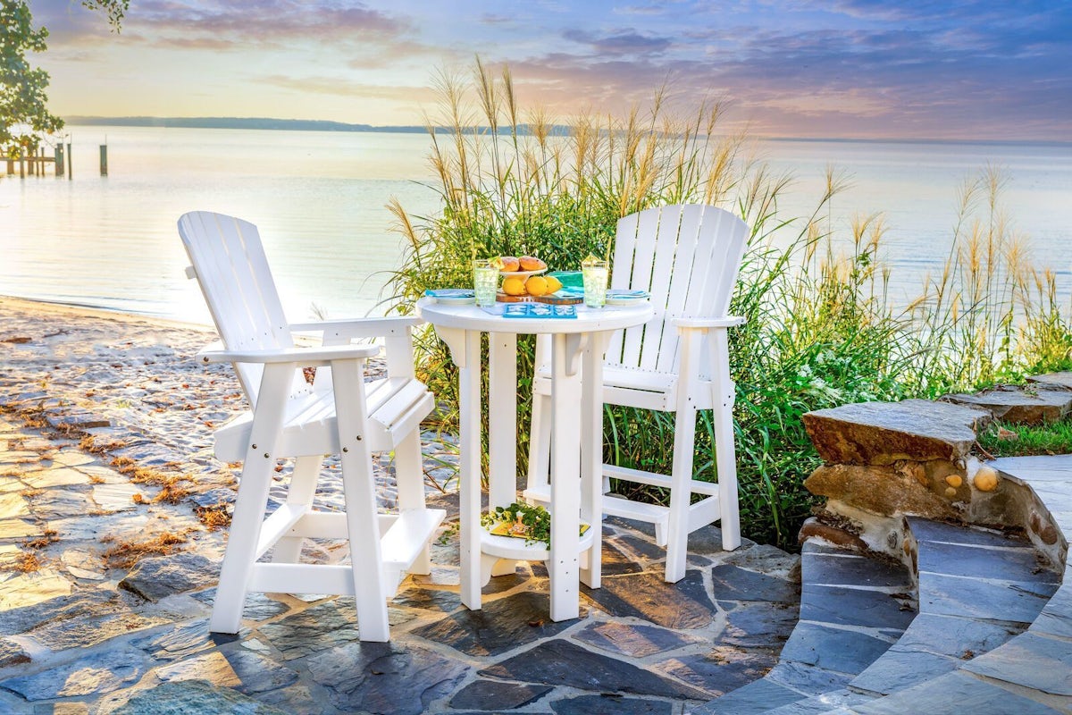Poly Pub Table and Chair Set from DutchCrafters Amish Furniture