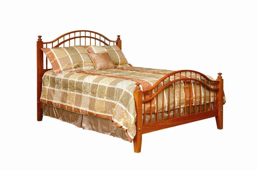 Early Shaker Windsor Bed From Dutchcrafters Amish Furniture