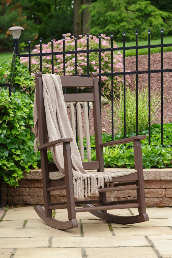 Amish Porch Rockers | Poly or Wood | Outdoor Relaxation
