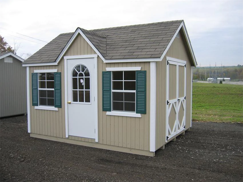 Amish Gable Style Cottage Shed Kit | DIY Wood Storage Shed