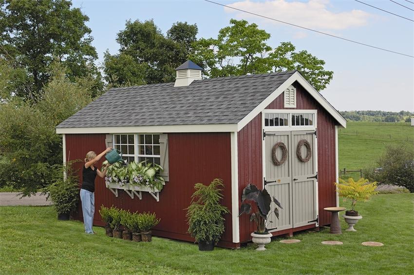 Colonial Williamsburg Diy Shed Kit From Dutchcrafters Amish Furniture