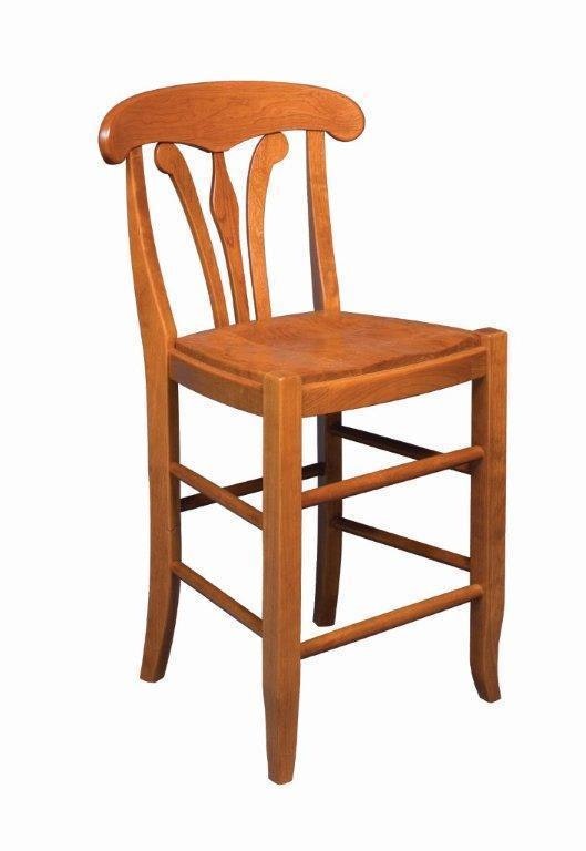 Long Valley Bar Stool From DutchCrafters Amish Furniture