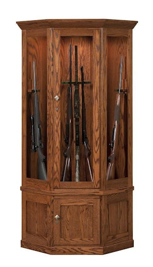 Wood Gun Cabinets At Dutchcrafters Amish Furniture