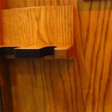 Custom Corner 14 Gun Cabinet by DutchCrafters Amish Furniture