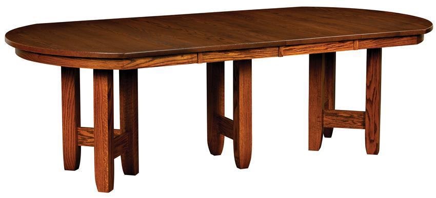 Solid Wood Banquet Dining Table From DutchCrafters Amish Furniture