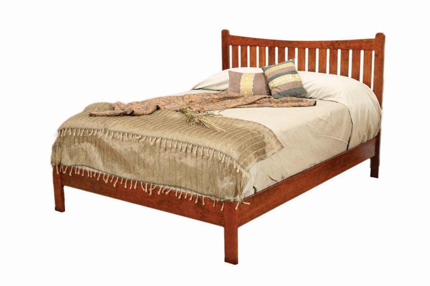 Amish Portland Low Footboard Bed from DutchCrafters