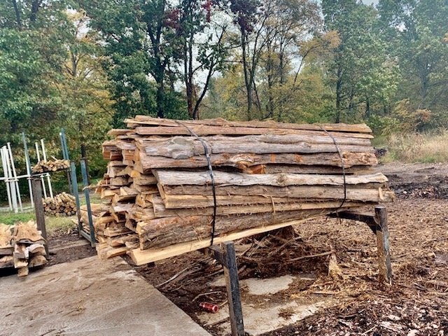 Rustic Log Furniture Kitchen Bar from DutchCrafters Amish Furniture