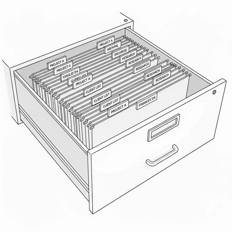 Rustic Log 2-Drawer File Cabinet | Amish Made Office Furniture
