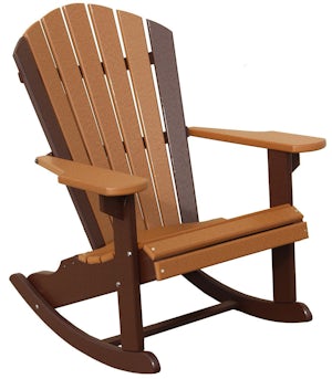 Amish Made Porch Rockers and Poly Rockers from DutchCrafters Amish