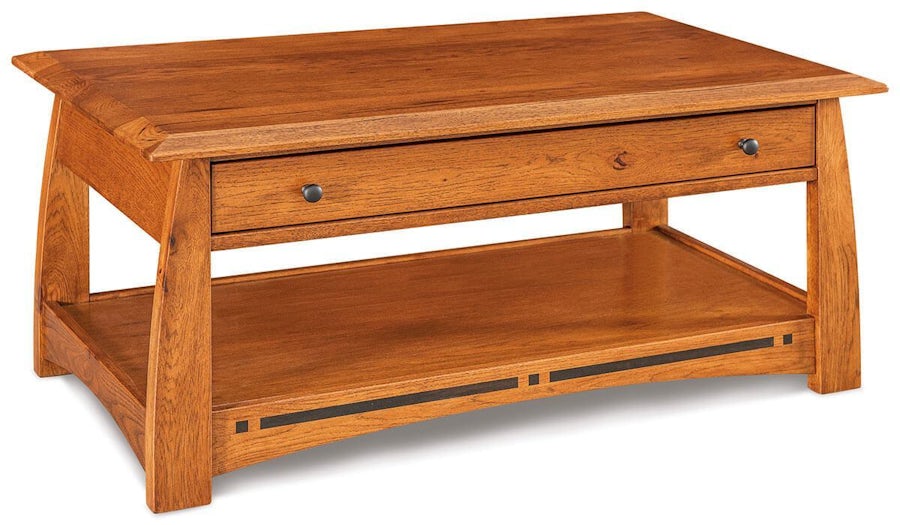 Oak Mission Coffee Table By DutchCrafters Amish Furniture