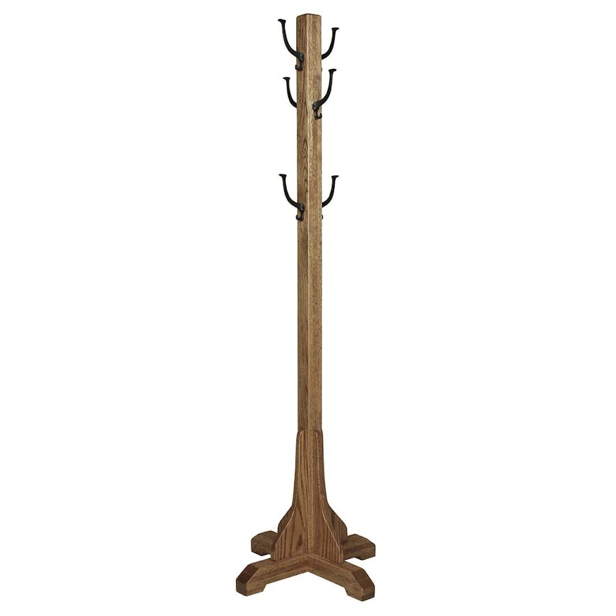 Hardwood Jumbo Coat Rack from DutchCrafters Amish Furniture