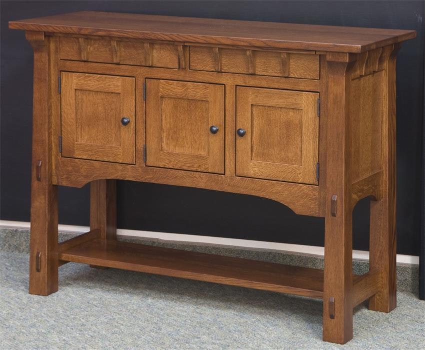 Solid Wood Dining Sideboard From DutchCrafters Amish Furniture