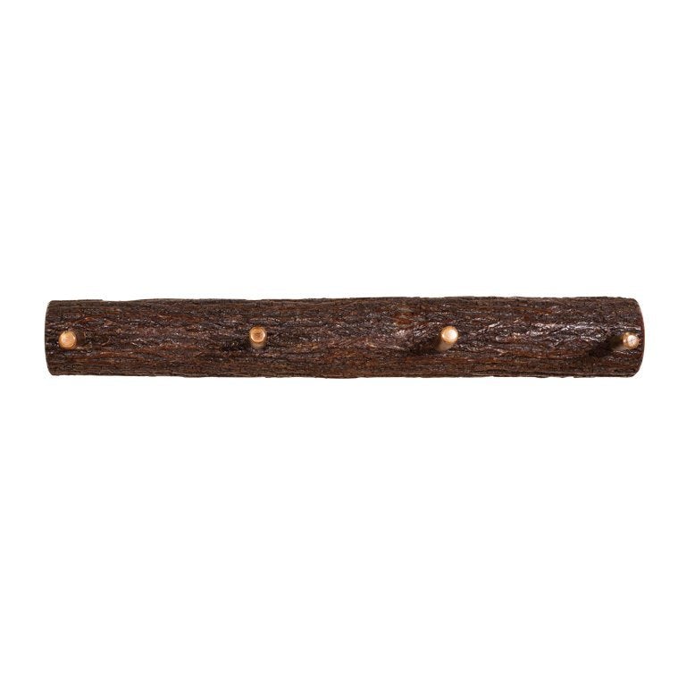 Rustic Split Log Coat Rack From Dutchcrafters Amish Furniture