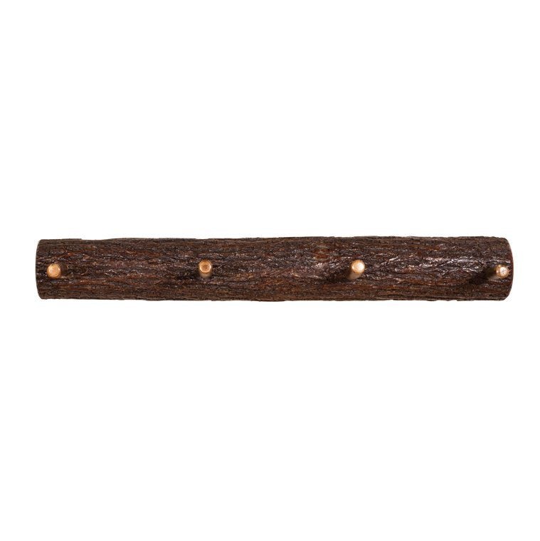 Rustic Wall Mounted Split Log Coat Rack | DutchCrafters