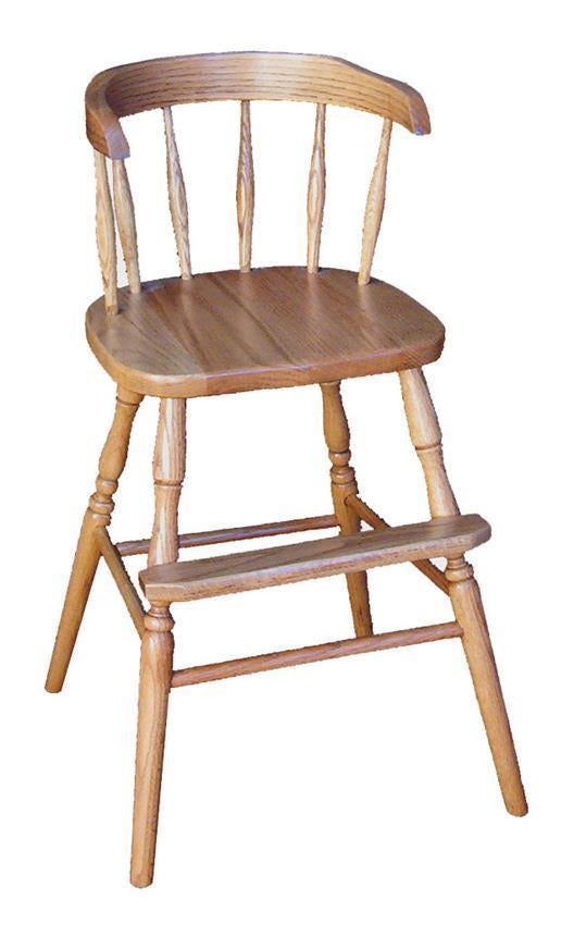 Wrap Around Wood Youth Chair from DutchCrafters Amish Furniture