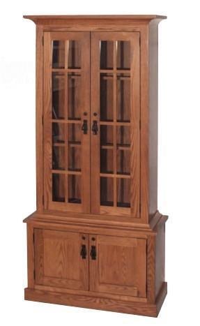 Wood Gun Cabinets at DutchCrafters Amish Furniture