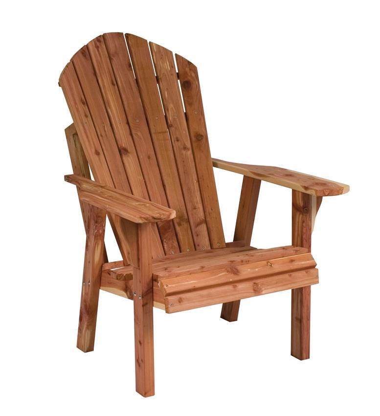 Cedar High Back Adirondack Chair From DutchCrafters Amish Furniture