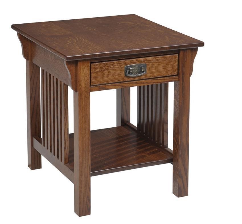 Lexington Mission End Table From DutchCrafters Amish Furniture