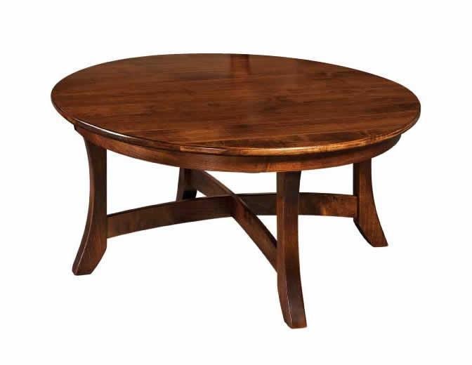 Torreon Round Coffee Table from DutchCrafters Amish Furniture
