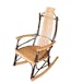 Hickory Wood Rocker from DutchCrafters Amish Furniture