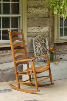 Amish Made Porch Rockers and Poly Rockers from DutchCrafters Amish