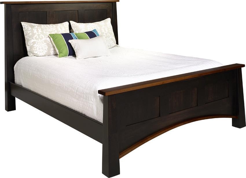 Rockhampton Panel Bed with Standard Footboard from DutchCrafters