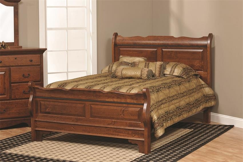 American Made Risling Bed From DutchCrafters Amish Furniture