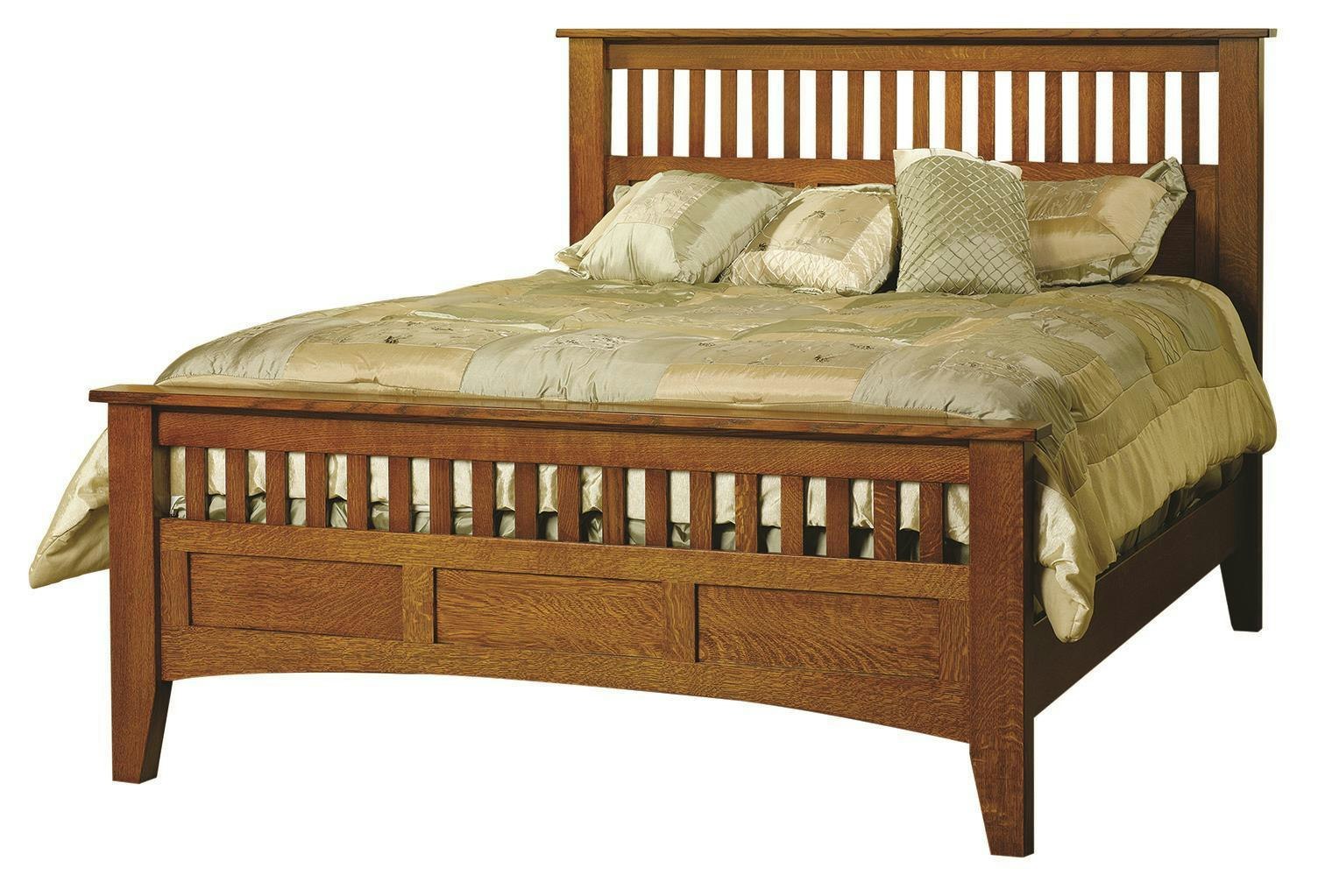 Amish Mission Bed From DutchCrafters Furniture Store