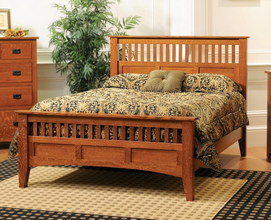 Siesta Mission Bed from DutchCrafters Amish Furniture