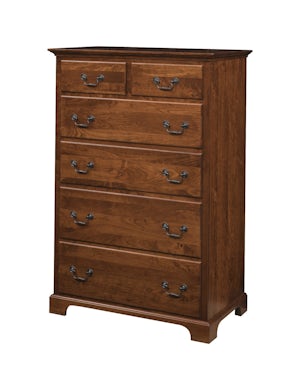 Sonora Chest with Six Drawers from DutchCrafters Amish Furniture