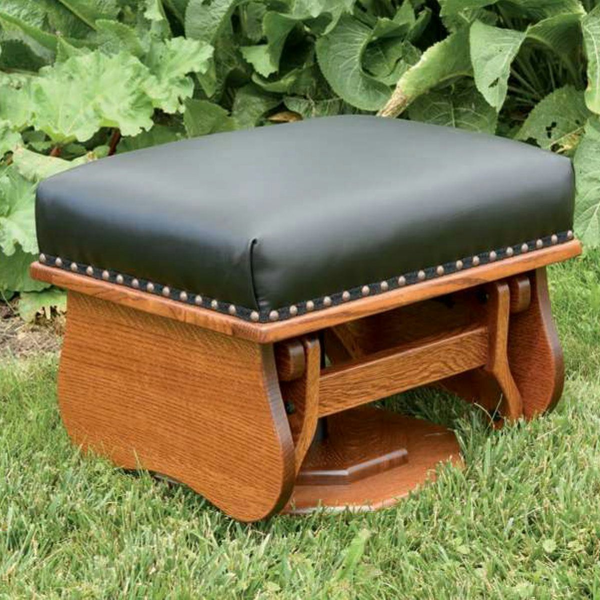 Oromocto Gliding Ottoman from DutchCrafters Amish Furniture