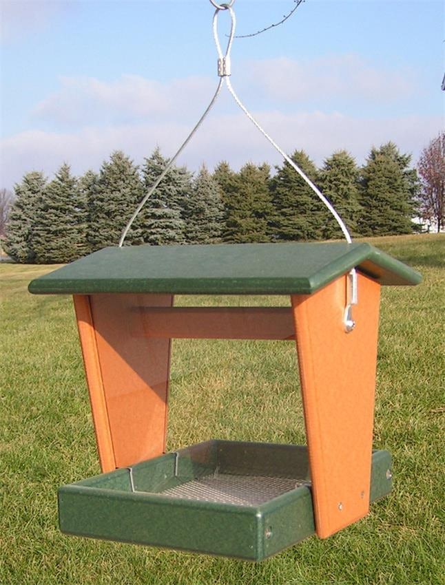 Amish Poly Small Bird Feeder from DutchCrafters Amish Furniture