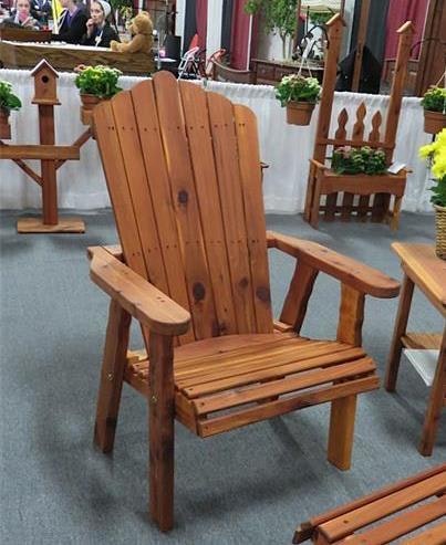 Red Cedar Adirondack Chair From DutchCrafters Amish Furniture