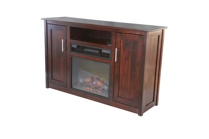 Camden 57" Electric Fireplace TV Stand from DutchCrafters Amish