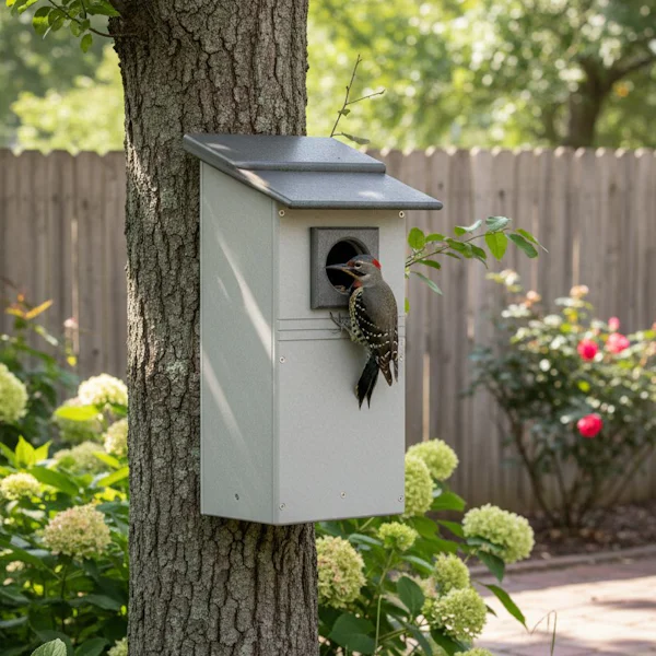 Amish Bird Houses | Solid Made from Poly & Wood | DutchCrafters