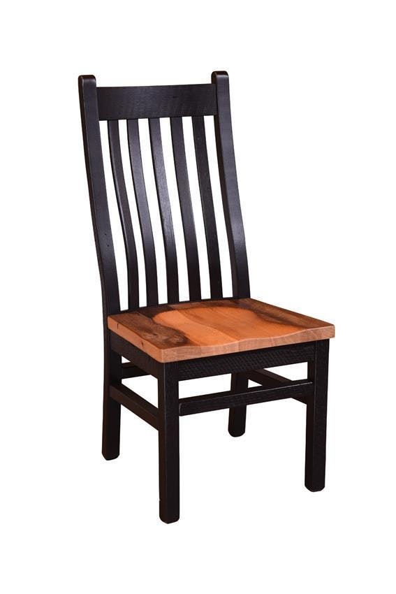 Mission Reclaimed Barn Wood Dining Chair By DutchCrafters Amish